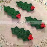 Hot Sell Felt Red Cardinals Mini Applique Made in China thumbnail-1