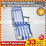 Outdoor Adjustable Beach Poolside Chair thumbnail-1