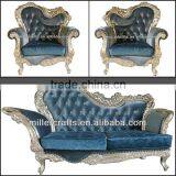 MS-1410-04 Leading Antique Furniture Sofa Set With Cushion thumbnail-2