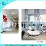 Cheap Clear New Design Acrylic Hanging Egg Chair thumbnail-5