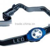 Mini Ultra-bright 4 Led Fishing Headlamp