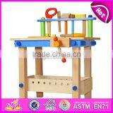Best Educational Assemble Tools Wooden Toy Tool Bench for Children W03D043 thumbnail-4