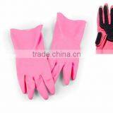 Pink Colour Silicone Rubber Dish Wash Gloves thumbnail-1