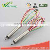 WCE413 Good Quality Colorful Egg Whisk Silicone Wire Whisk, Egg Frother, Milk & Egg Beater Blender Hot Sales thumbnail-2