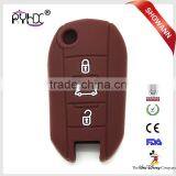 Colored Silicone Key Covers Silicone Key Cases Silicone Car Key Protector for Peugeot 3008 thumbnail-5