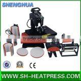 Multi-functional All in One T-shirt Combo Heat Press Machine