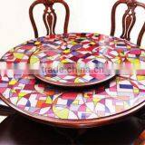 Roundtable Waterproof Cloth Table Mats Pvc Soft Glass Taiwan Arming Oil Anti-hot Round Plastic Tablecloths thumbnail-2