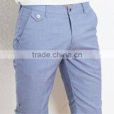 The British Summer Leisure Shorts Blue Slim Men Pants Trend Custom Made thumbnail-5
