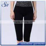 Sexy Leopard High Waist Cropped Trousers Women Yoga Pants thumbnail-1