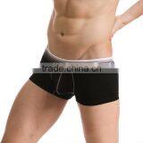 Custom Men's Cotton Casual Boer Shorts Pouch Enhancing Underwear Fashion Color Gradient Belt Underpants Men's Fleible Boer thumbnail-1
