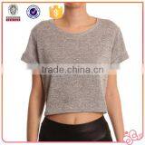 New Fashion China Factory Crop Top Ladies t Shirt thumbnail-1