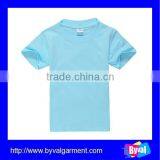 2015 Wholesale 170GSM 100% Cotton Blank Kids t Shirts With High Quality thumbnail-6