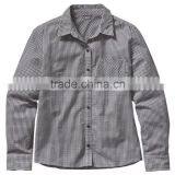 Ladies Woven Long Sleeve Shirt, 100% Cotton thumbnail-1