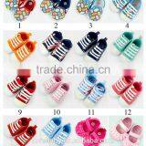 2016 Hottest Ruffle Moccasin Fancy Baby Girls Shoes, Baby Prewalker Shoes LBF2015122301 thumbnail-5