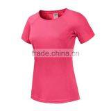 Fashion Slim Short Sleeve Women Short Sleeve Blank Tight t Shirt Sports t Shirt Design for Women thumbnail-1