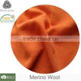 Customized Jersey Fabric Wholesale 100% Merino Wool Knit Fabric thumbnail-2