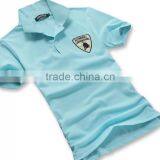Custom Fashionable and Best Fit Plain Short Sleeve Polo T-shirt Manufactures in Guangzhou China thumbnail-3