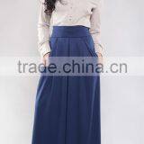 Elegant Business Woman Maxi Skirt Wholesale Ladies Office Long Skirts thumbnail-2