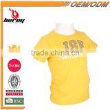 Comfort and Breathable Custom Printed Kids Short Sleeve T-shirt for Wholesale thumbnail-2