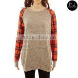 Wholesale Woman Plaid Shirt thumbnail-4