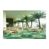 Fashion Green Design Wool Tufted Carpet Nylon For Hotel Corridor thumbnail-1