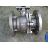 DIN HIGH MOUNTING PAD FLANGED BALL VALVE(WCB,304,316) thumbnail-1