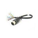 Universal 13 Pin Din Cable for Mounting Camera Alarm GPS DVR Device