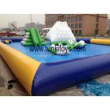 water inflatable iceberg climbing water park