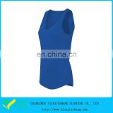 Classical Royal Blue Sexy Compressed Dri Fit Cool Pass Tank Top Factory Price