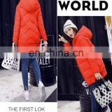 Europe 2017 Winter New Slim Down Cotton Women Korean Version of the Long Hooded Thickening of Cotton thumbnail-3