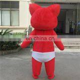 Adult Size Plush Ali Fox Mascot Costume for Sale thumbnail-3