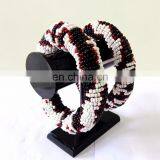 Banjara Bangles+beaded Bangles+glass Beads Bangle+costume Jewelry+belly Dance Bangle+party Wear Bangles+indo Western Bangles thumbnail-1