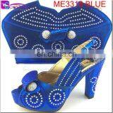 African Shoes and Bags Bridal Shoes and Bags Charinter Shoe and Matching Bag Set thumbnail-1