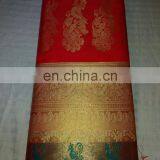 Women's Dress Indian Saree Zari Work Pallu Silk Sari Wedding Dress thumbnail-2