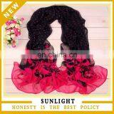 Wholesale China High Quality Digital Printed Silk Chiffon Scarf