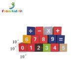 Funny Colorful Kids Soft Play Digital Building Blocks Educational Toys thumbnail-3