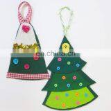High Quality Eco Friendly Christmas Felt Shapes With Ornament Set for Kids thumbnail-3