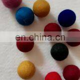 New 2019 Trending Colorful Organic Wool Dryer Balls Used for Scent ,laundry and Decorative thumbnail-1