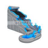 Blue Wave Inflatable Rocking Surf Curve Water Slide With Pool thumbnail-1