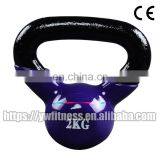 China Factory Price Vinyl Coated Kettlebell for Gym Use thumbnail-4