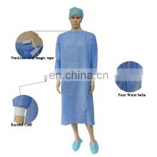 Operation Theatre Medical Disposable Surgical Isolation SMS nonwoven Gowns