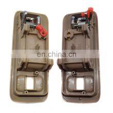 Beige Inner Inside Handles Front Pair Set for 1990-1993 Honda Accord 4 Door New thumbnail-4