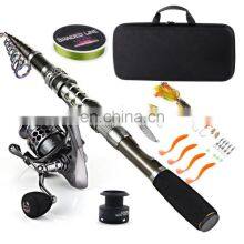 OEM Outdoor 1.8m, 2.1m, 2.4m, 2.7m Carbon Telescopic Clothes Fishing Rod thumbnail-2