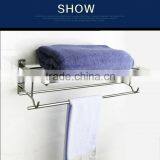 Wesda Wall Mounted Stainless Steel Bathroom Shelf Towel Rack A095 Quality Choice thumbnail-6