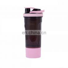 Hot Selling Plastic Protein Powder Shakers Water Bottle Leak Proof Customize Logo Protein Shaker Bottles thumbnail-1