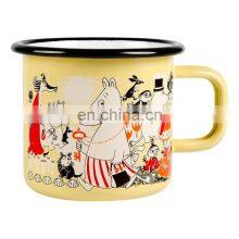 Sample Certified Enamel Steel Metal Coffee Sport Tea Water Flower Cup thumbnail-1