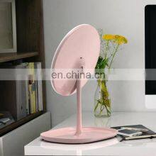 Hot Sale 90 Degree Rotate Stainless Steel Frame Round Makeup Mirror LED Mirror thumbnail-5