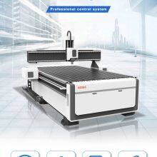 High Quality 4 Axis Hsd Spindle 1325 Woodworking CNC Router for Acrylic Plastic Aluminium thumbnail-4