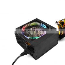 Factory Direct Pc Power Supply Desktop Bench Atx Gaming Led Light the fan 2000w Computer Power Supply