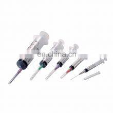 China price disposable 60 ml 20 ml 10 ml 5 ml 3 ml 1 ml luer lock syringe with or without needle